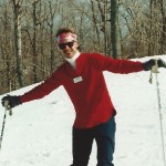 So you want to learn to ski?  me 1988