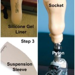 prosthtic leg collage