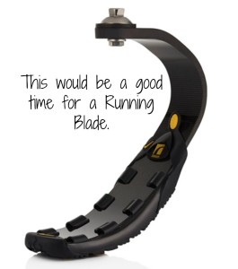 running blade